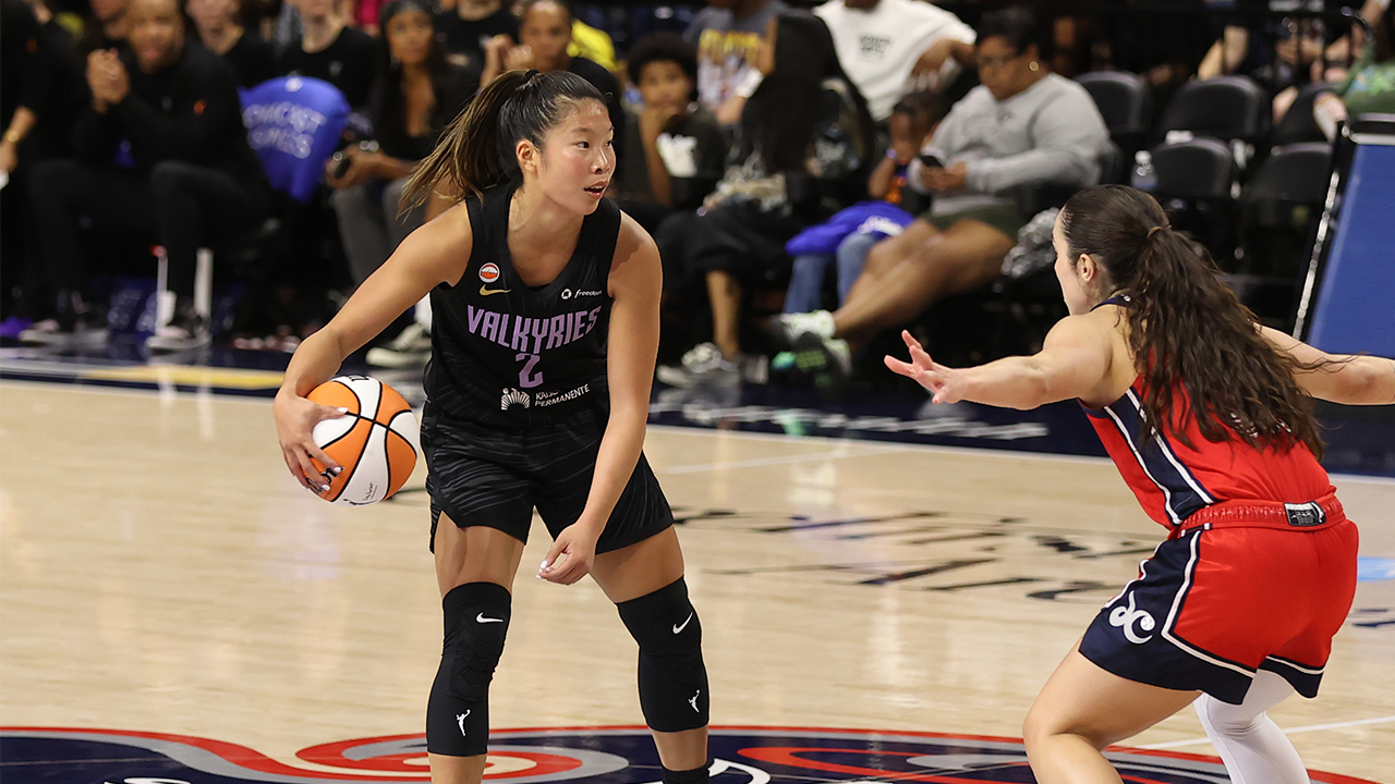 Kaitlyn Chen Leads Valkyries in Points and Assists vs. Washington Mystics - 7/6/26